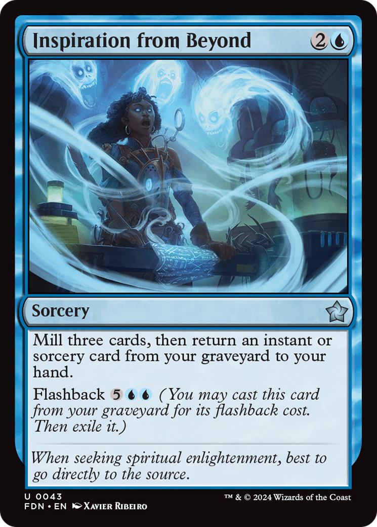 Inspiration from Beyond [Foundations] Foil