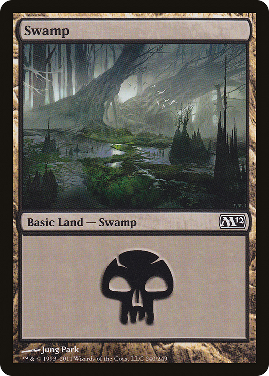 Swamp (240) [Magic 2012] Foil