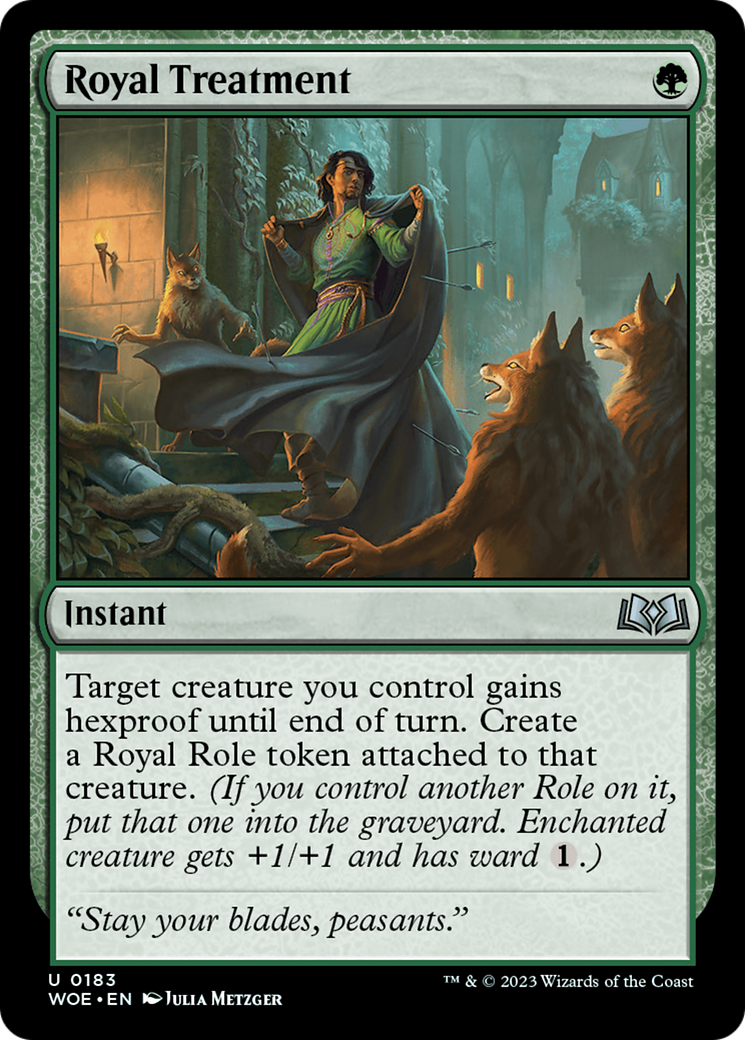 Royal Treatment [Wilds of Eldraine] Foil