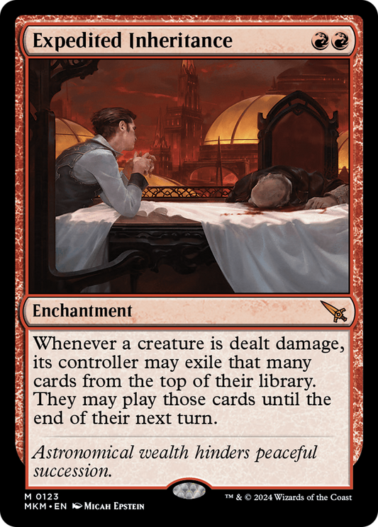Expedited Inheritance [Murders at Karlov Manor] Foil