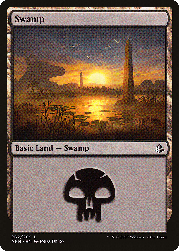 Swamp (262) [Amonkhet] Foil