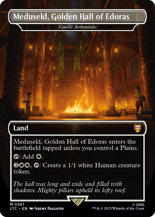 Meduseld, Golden Hall of Edoras - Castle Ardenvale [The Lord of the Rings: Tales of Middle-Earth Commander] Foil
