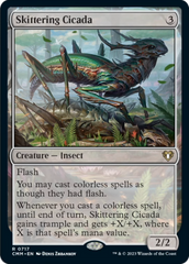 Skittering Cicada [Commander Masters] | Silver Goblin