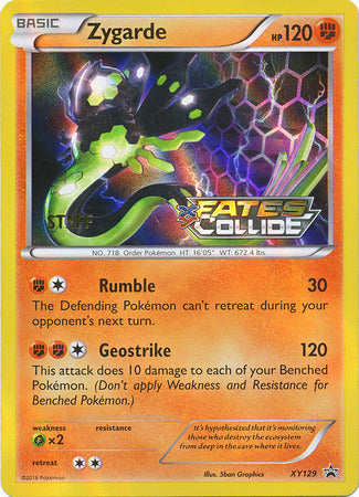 Zygarde (XY129) (Staff) [XY: Black Star Promos] | Silver Goblin