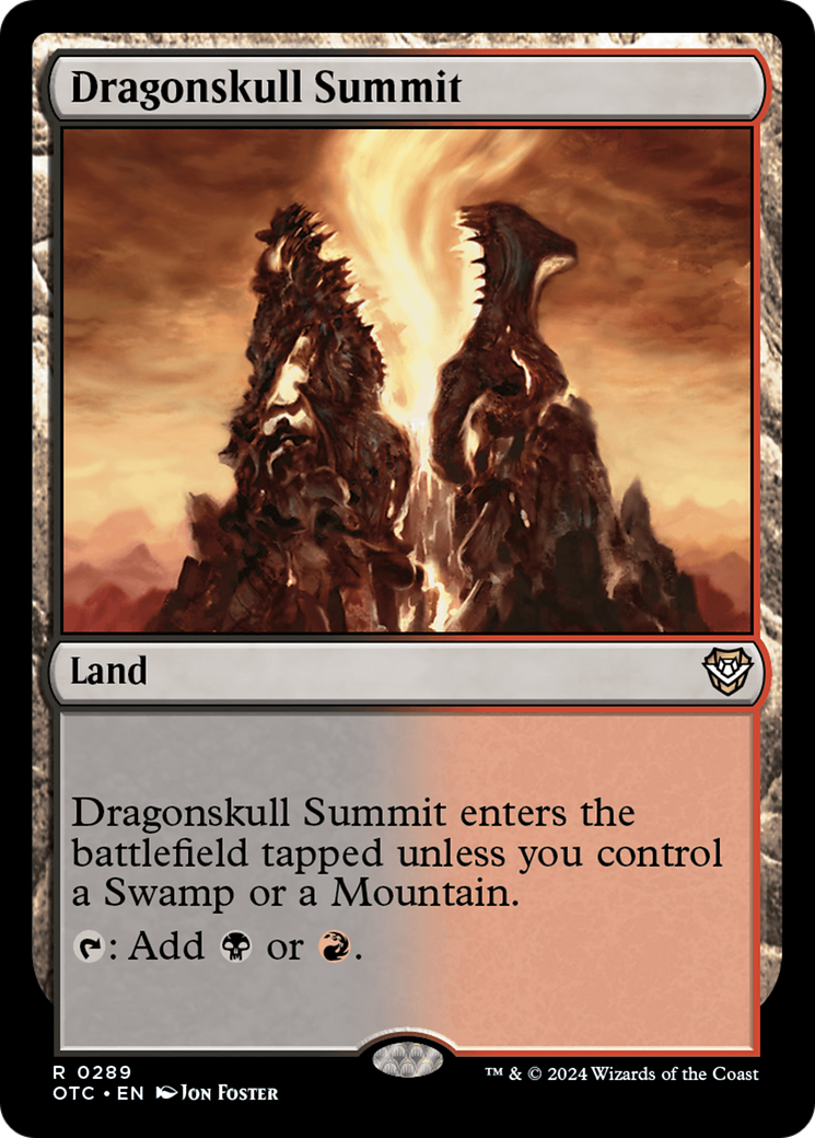 Dragonskull Summit [Outlaws of Thunder Junction Commander] | Silver Goblin