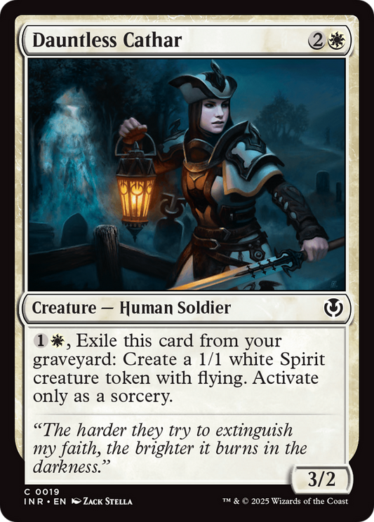 Dauntless Cathar Foil (019) - Innistrad Remastered