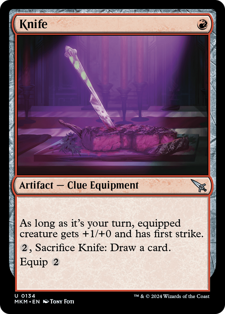 Knife [Murders at Karlov Manor] Foil