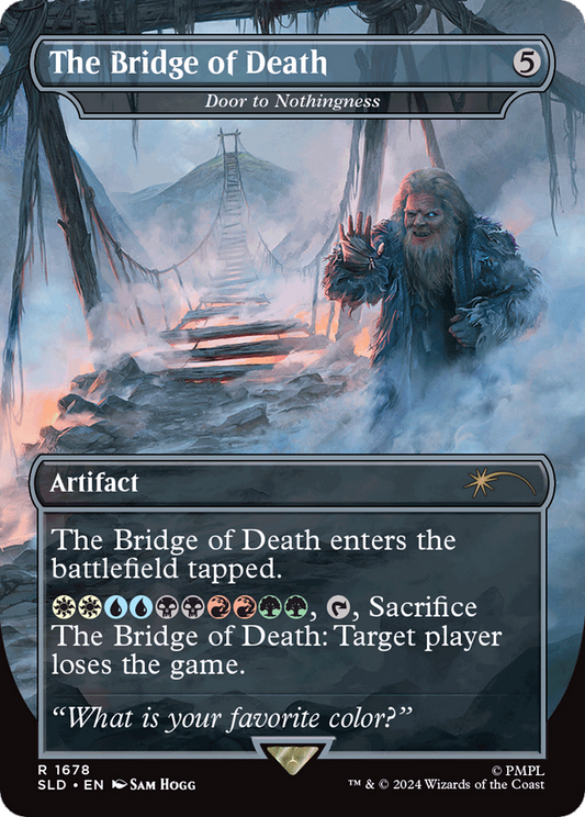 The Bridge of Death - Door to Nothingness [Secret Lair Drop Series] Foil