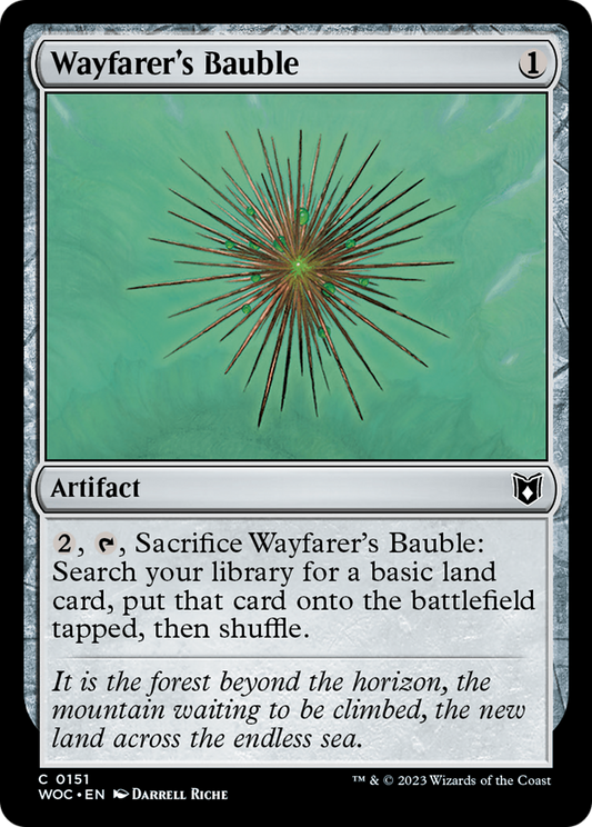 Wayfarer's Bauble [Wilds of Eldraine Commander]