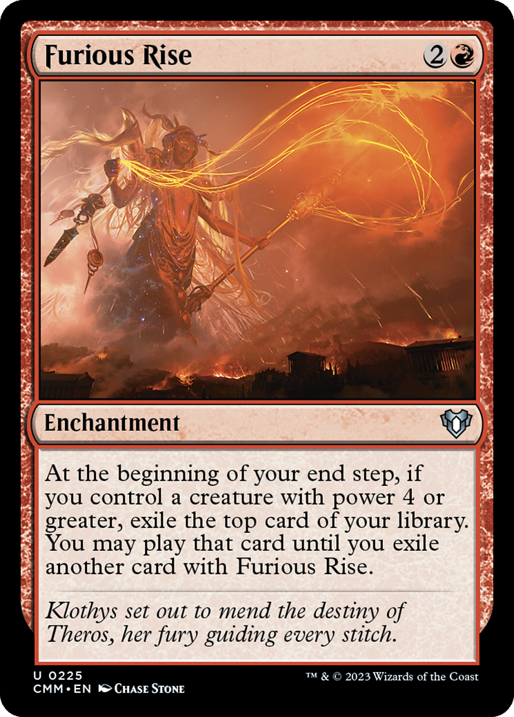 Furious Rise [Commander Masters] | Silver Goblin