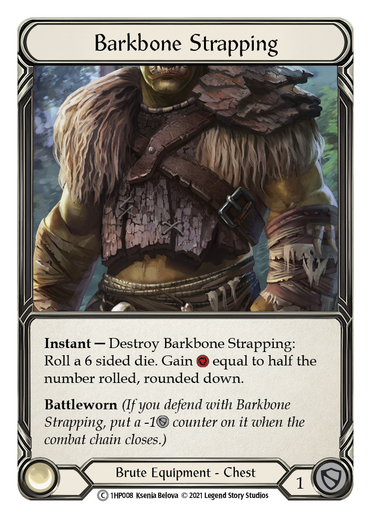 Barkbone Strapping [1HP008] (History Pack 1) | Silver Goblin