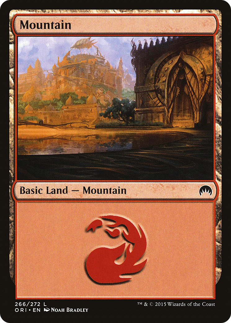 Mountain (266) [Magic Origins] Foil