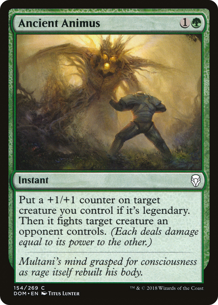Ancient Animus [Dominaria] Foil