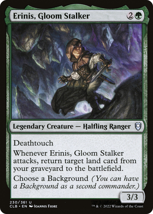 Erinis, Gloom Stalker [Commander Legends: Battle for Baldur's Gate] Foil