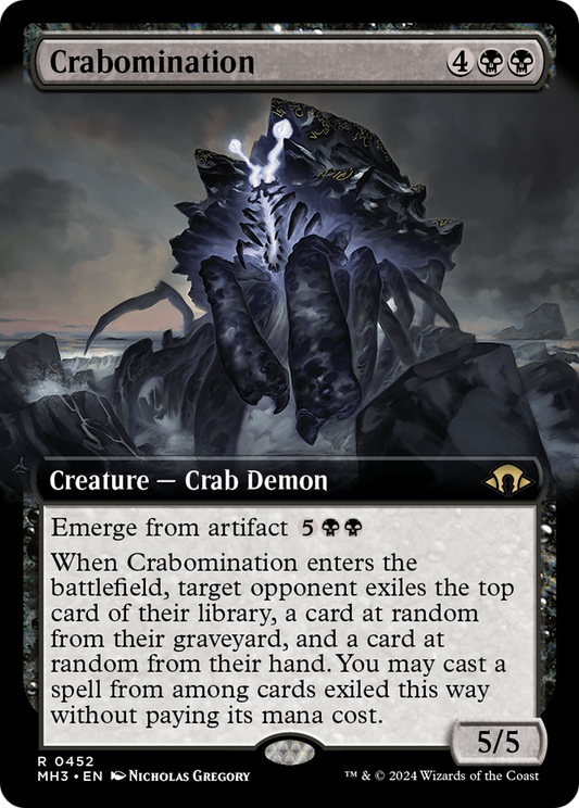 Crabomination (Extended Art) [Modern Horizons 3] Foil