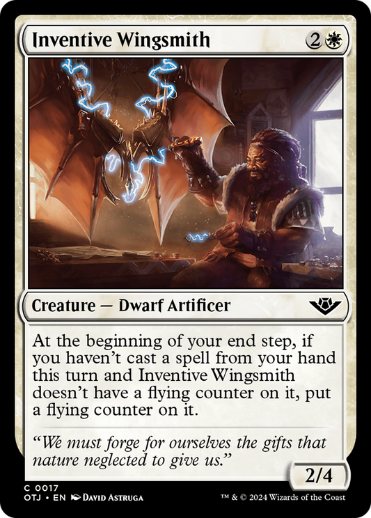 Inventive Wingsmith [Outlaws of Thunder Junction] Foil