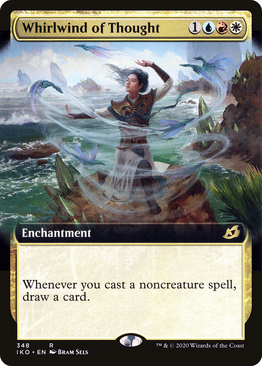 Whirlwind of Thought (Extended Art) [Ikoria: Lair of Behemoths] Foil
