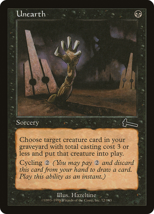 Unearth [Urza's Legacy] Foil