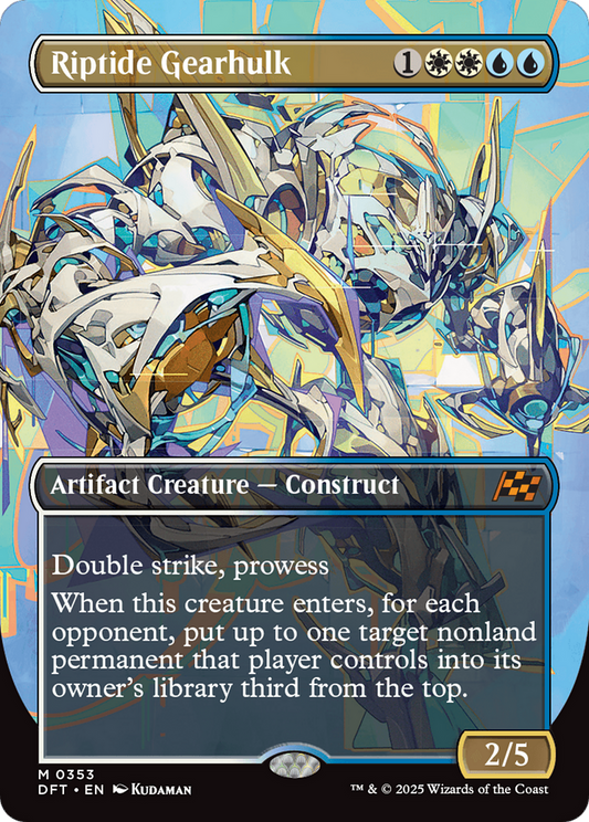 Riptide Gearhulk (Borderless) (353) - Aetherdrift