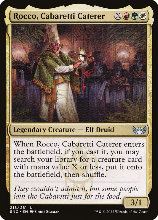Rocco, Cabaretti Caterer [Streets of New Capenna] Foil