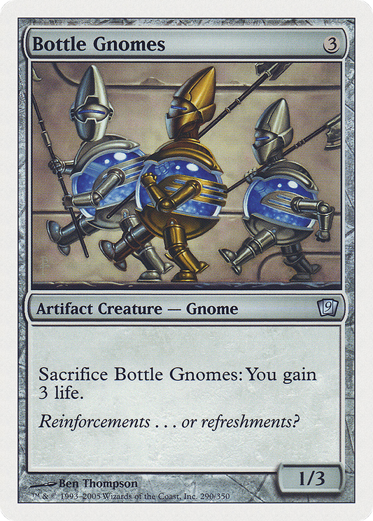 Bottle Gnomes (290) Foil - Ninth Edition