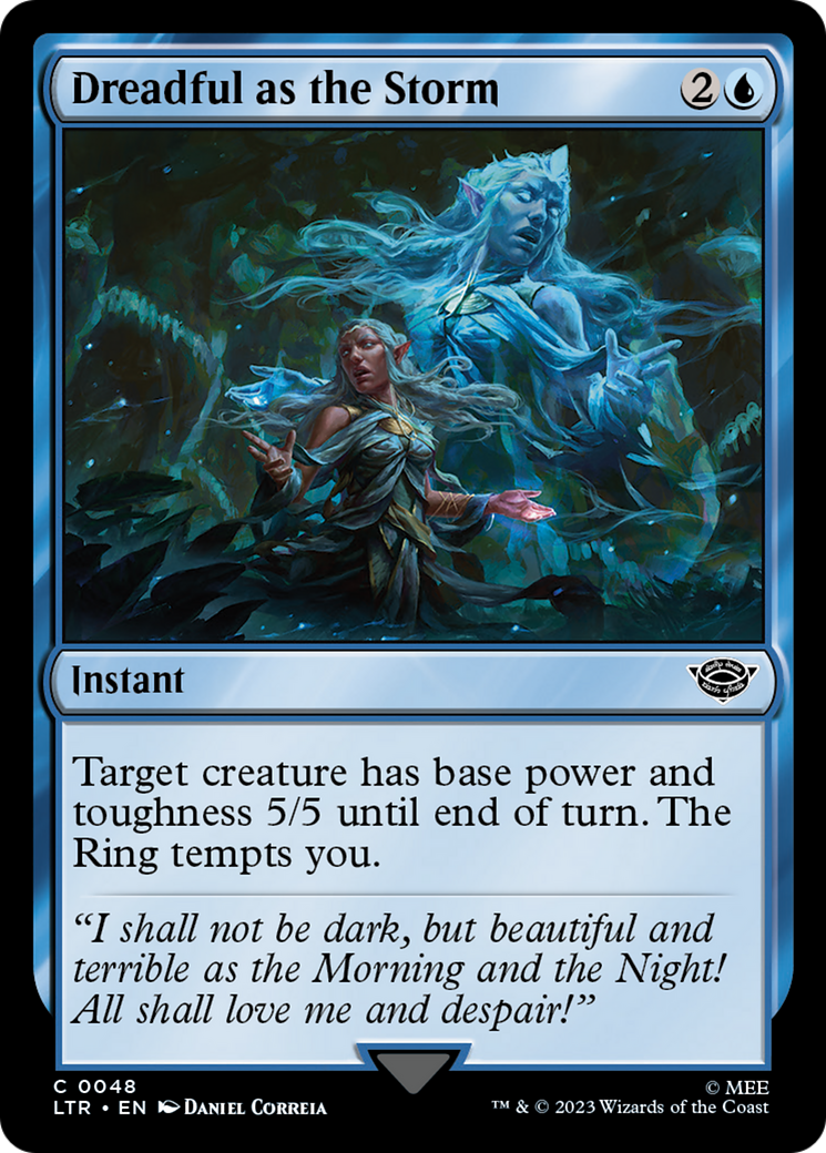 Dreadful as the Storm [The Lord of the Rings: Tales of Middle-Earth] Foil