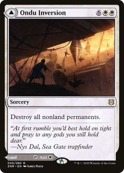 Ondu Inversion (030) Foil - Zendikar Rising