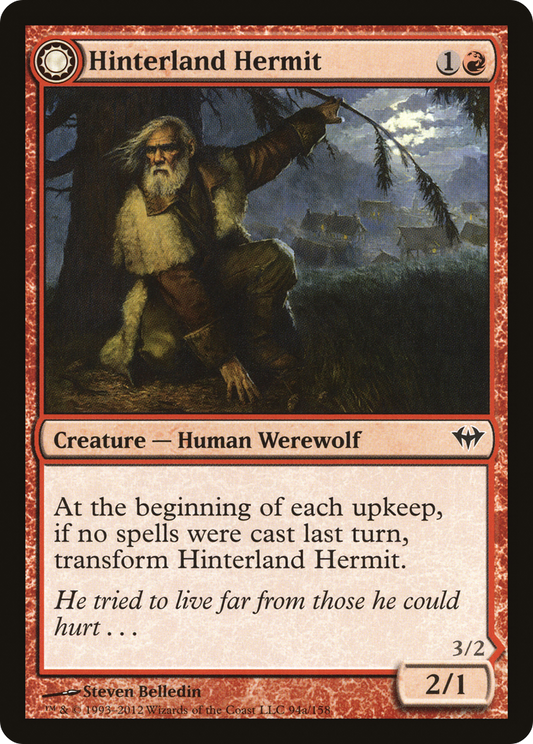 Hinterland Hermit // Hinterland Scourge [Dark Ascension] Foil