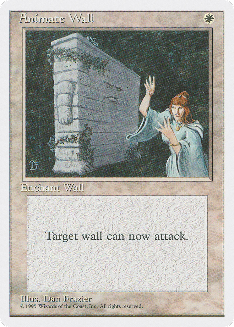 Animate Wall [Fourth Edition] | Silver Goblin