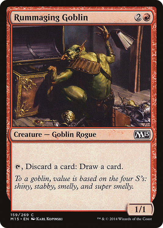Rummaging Goblin [Magic 2015] Foil