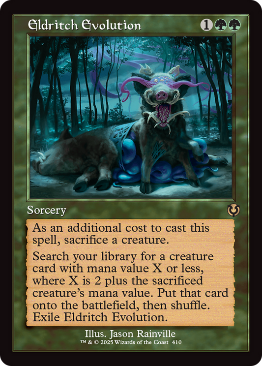 Eldritch Evolution (Retro Frame) Foil (410) - Innistrad Remastered