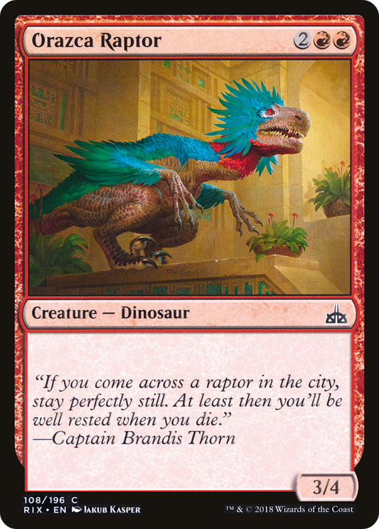 Orazca Raptor [Rivals of Ixalan] Foil