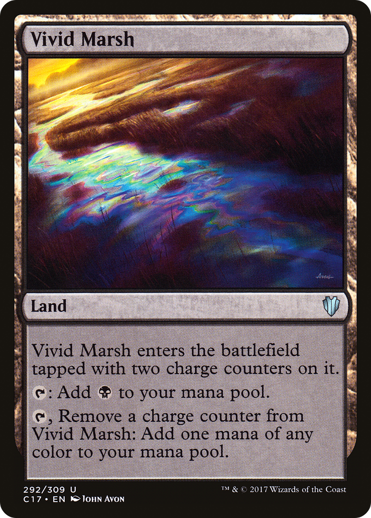 Vivid Marsh (292) - Commander 2017