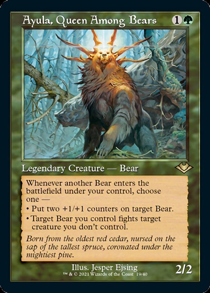 Ayula, Queen Among Bears (Retro) [Modern Horizons] | Silver Goblin