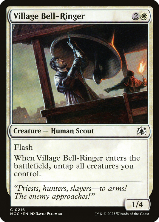 Village Bell-Ringer [March of the Machine Commander]