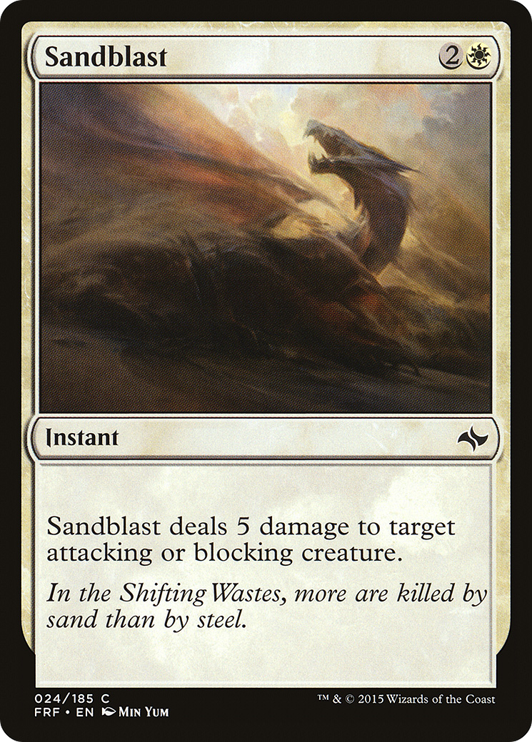 Sandblast [Fate Reforged] Foil