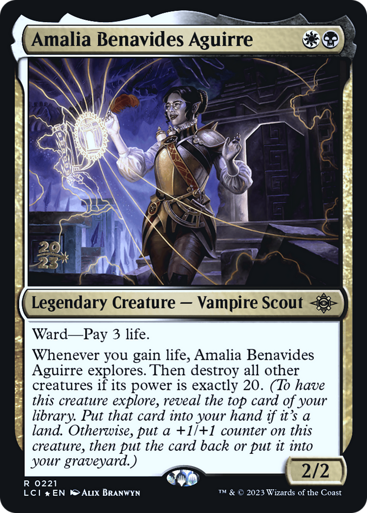 Amalia Benavides Aguirre [The Lost Caverns of Ixalan Prerelease Cards] | Silver Goblin