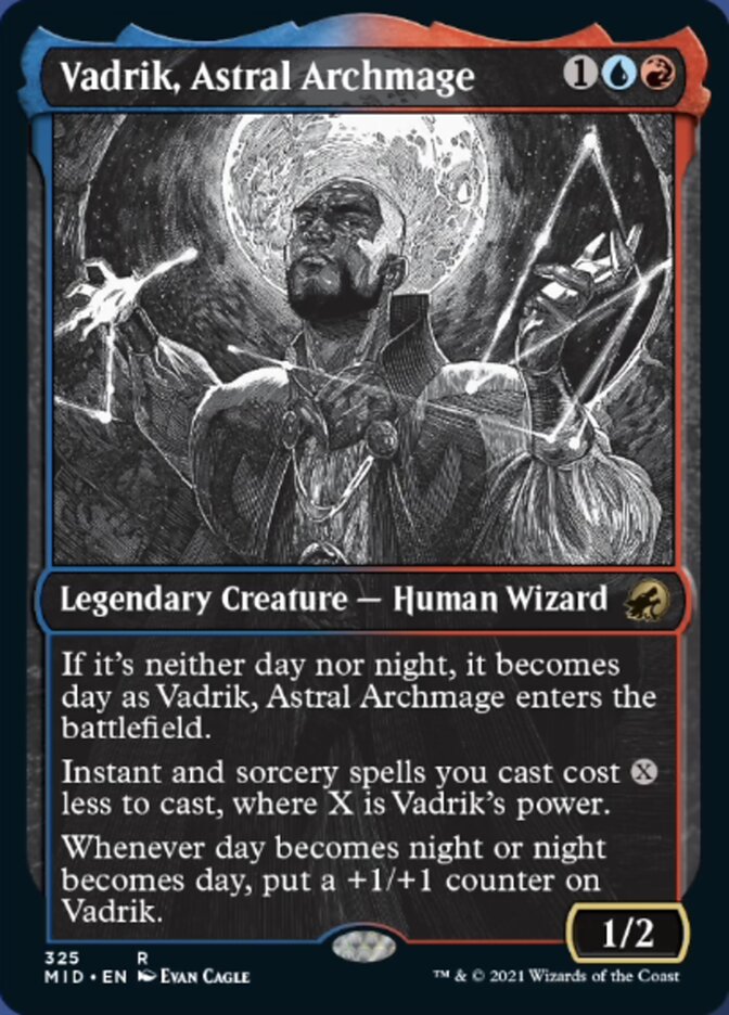 Vadrik, Astral Archmage (Showcase Eternal Night) [Innistrad: Midnight Hunt] | Silver Goblin