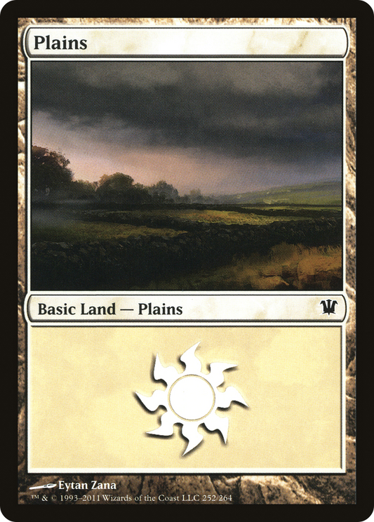 Plains (252) [Innistrad] Foil
