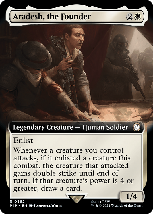 Aradesh, the Founder (Extended Art) [Fallout] Foil