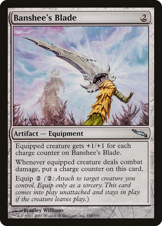 Banshee's Blade [Mirrodin] Foil