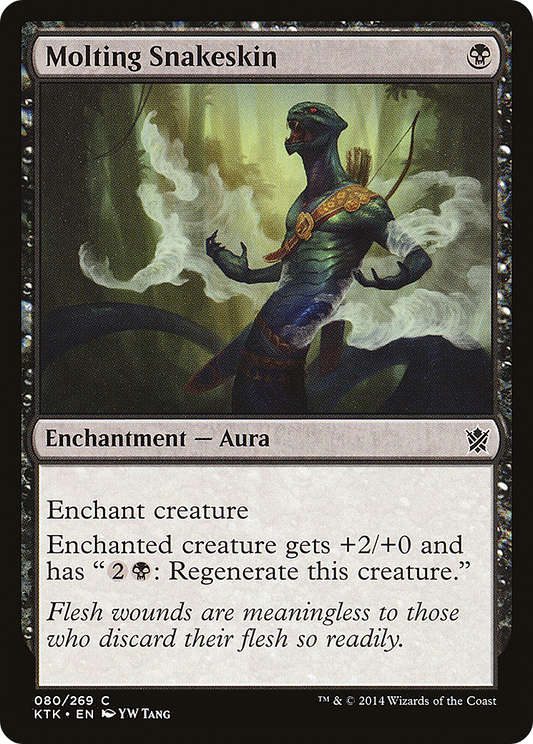 Molting Snakeskin [Khans of Tarkir] Foil