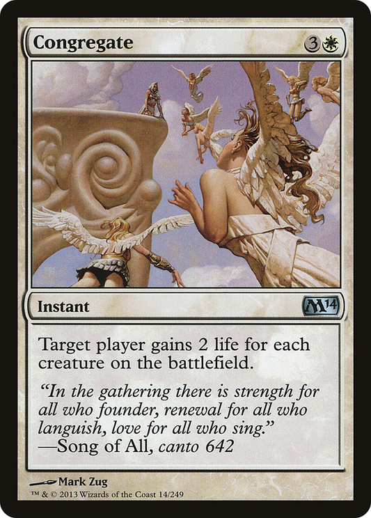 Congregate [Magic 2014] Foil