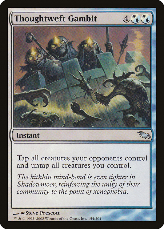 Thoughtweft Gambit [Shadowmoor] Foil