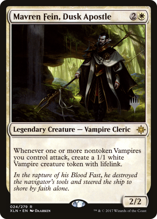 Mavren Fein, Dusk Apostle (Promo Pack) [Ixalan Promos] Foil