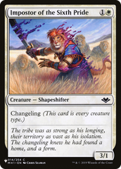 Impostor of the Sixth Pride [The List Reprints] | Silver Goblin