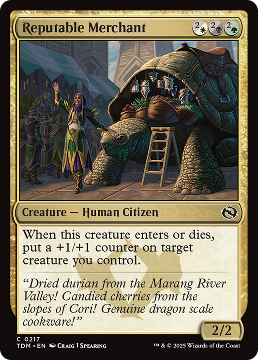 Reputable Merchant (217) - Tarkir: Dragonstorm
