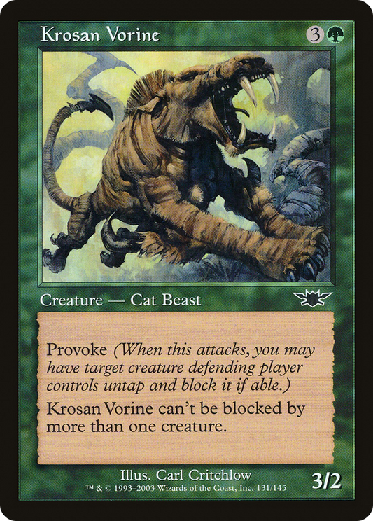 Krosan Vorine [Legions] Foil