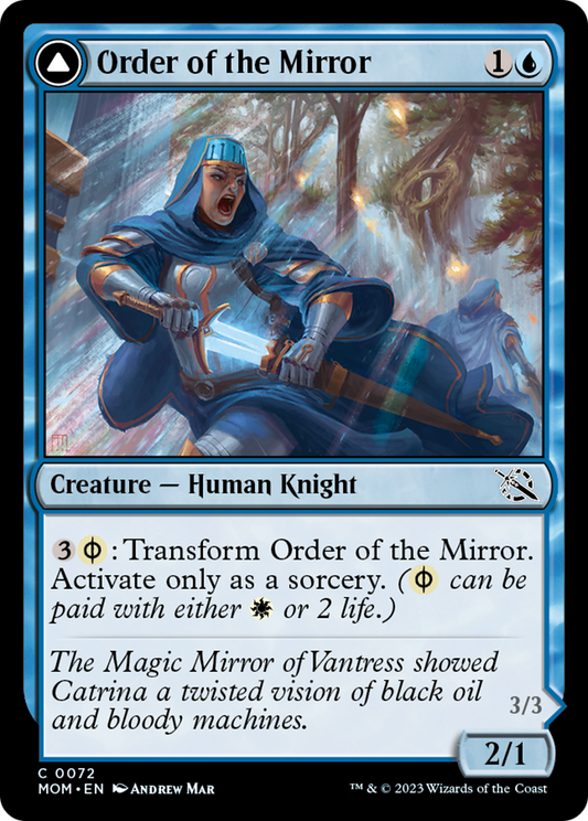 Order of the Mirror // Order of the Alabaster Host [March of the Machine] Foil