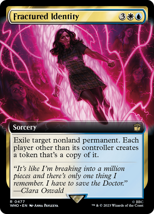 Fractured Identity (Extended Art) [Doctor Who] Foil